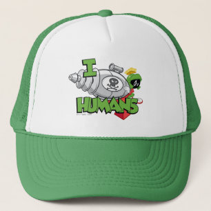 MARVIN THE MARTIAN™ I Laser Humans Trucker Hat