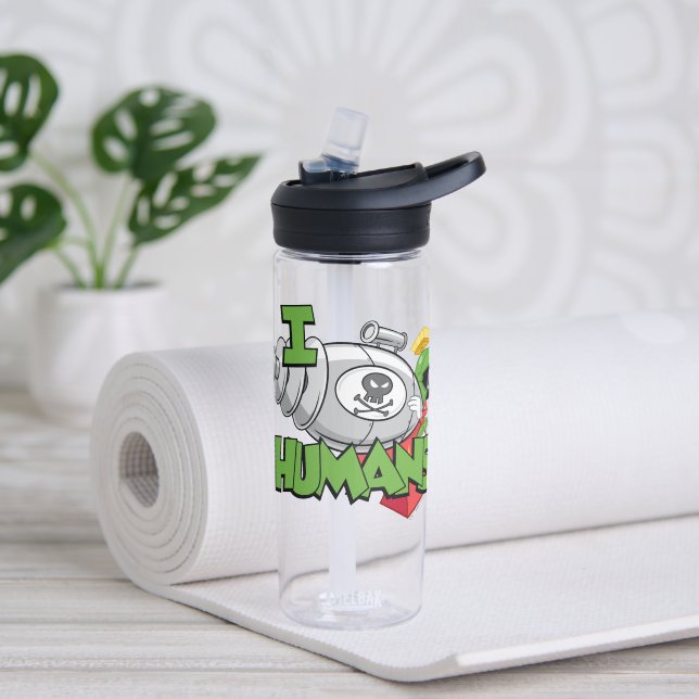 MARVIN THE MARTIAN™ I Laser Humans Water Bottle (Yoga)