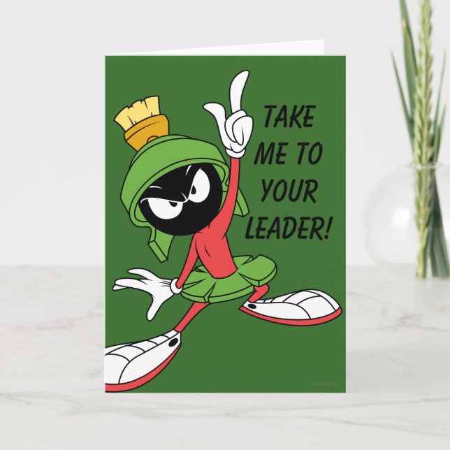 MARVIN THE MARTIAN™ Proclamation Card (Front)