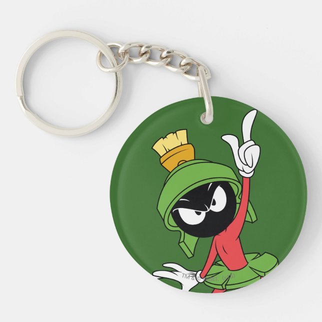 MARVIN THE MARTIAN™ Proclamation Keychain (Front)