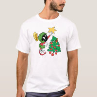 MARVIN THE MARTIAN™ putting star on tree