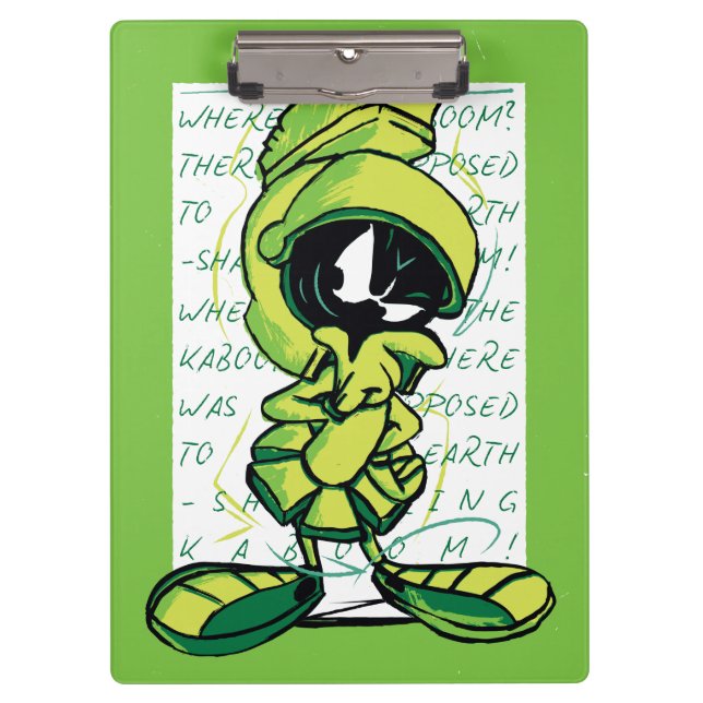 MARVIN THE MARTIAN™ Quote Sketch Clipboard (Front)