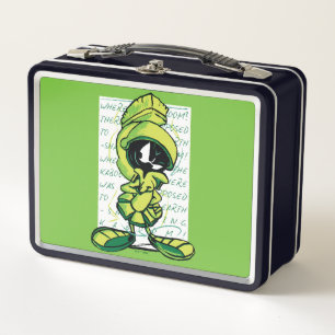 MARVIN THE MARTIAN™ Quote Sketch Metal Lunch Box