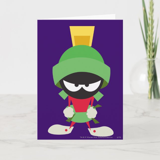 MARVIN THE MARTIAN™ Ready to Attack Card (Front)