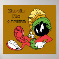 MARVIN THE MARTIAN™ Reclining With Laser