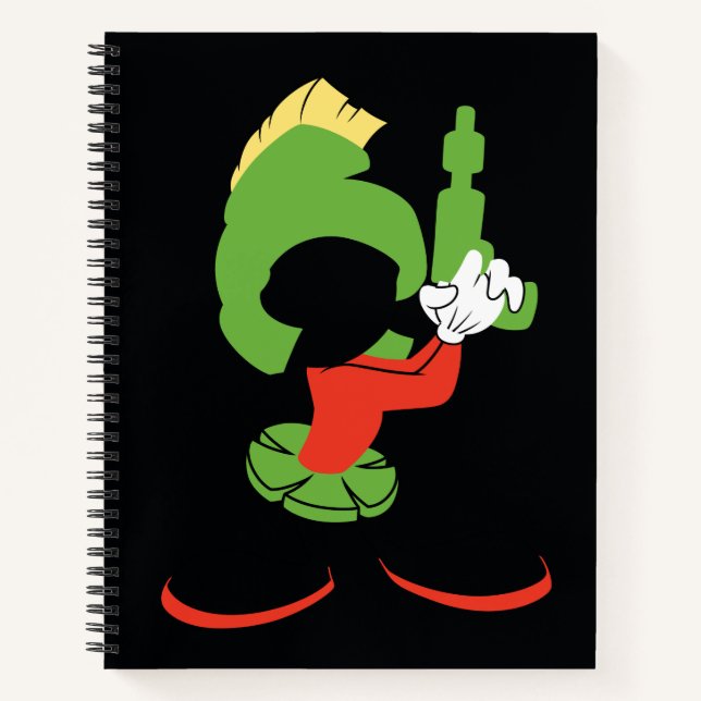 MARVIN THE MARTIAN™ Silhouette With Raygun Notebook (Front)