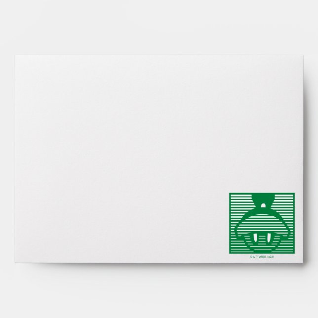 MARVIN THE MARTIAN™ Striped Icon Envelope (Front)