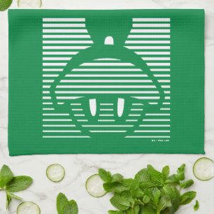 MARVIN THE MARTIAN™ Striped Icon Kitchen Towel