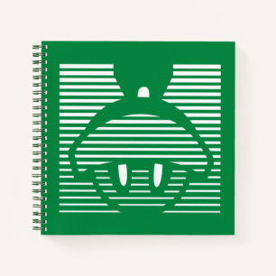 MARVIN THE MARTIAN™ Striped Icon Notebook