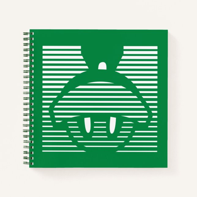 MARVIN THE MARTIAN™ Striped Icon Notebook (Front)