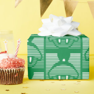 MARVIN THE MARTIAN™ Striped Icon Wrapping Paper