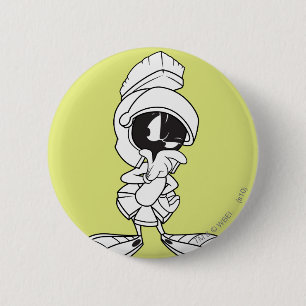 MARVIN THE MARTIAN™ Thinking 2 Inch Round Button