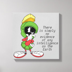 MARVIN THE MARTIAN™ Thinking Canvas Print
