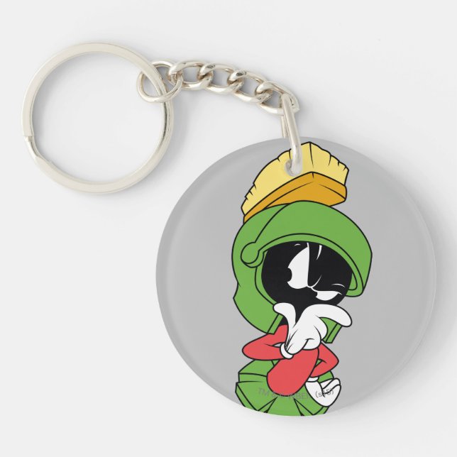 MARVIN THE MARTIAN™ Thinking Keychain (Front)