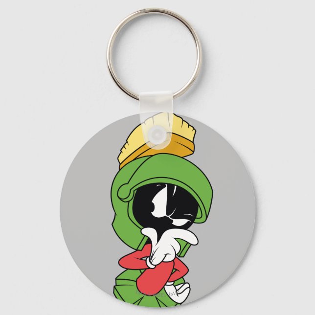 MARVIN THE MARTIAN™ Thinking Keychain (Front)