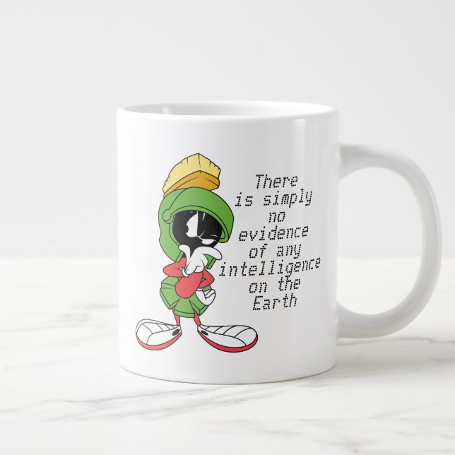 MARVIN THE MARTIAN™ Thinking Large Coffee Mug (Right)