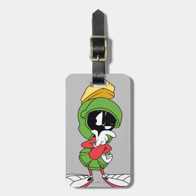 MARVIN THE MARTIAN™ Thinking Luggage Tag (Front Vertical)