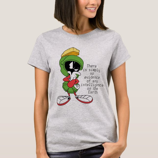 MARVIN THE MARTIAN™ Thinking T-Shirt (Front)