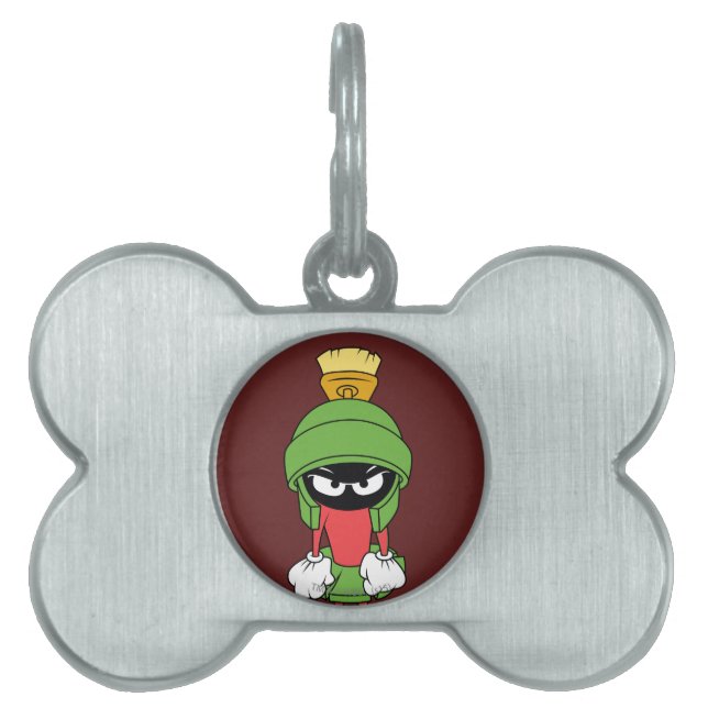 MARVIN THE MARTIAN™ Upset Pet Tag (Front)