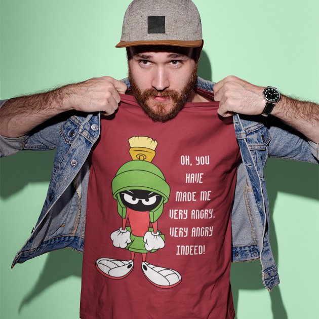 MARVIN THE MARTIAN Upset T Shirt Zazzle