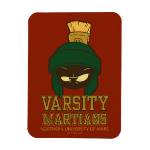 MARVIN THE MARTIAN™ Varsity Collegiate Graphic Magnet