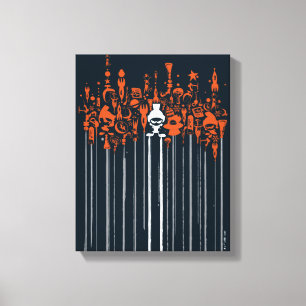 MARVIN THE MARTIAN™ Weapons of Mass Destruction Canvas Print