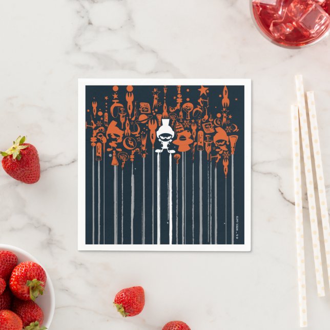 MARVIN THE MARTIAN™ Weapons of Mass Destruction Napkin (Insitu)