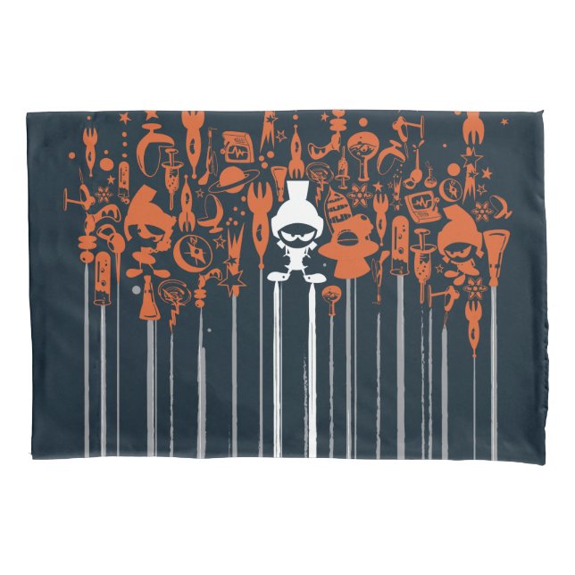 MARVIN THE MARTIAN™ Weapons of Mass Destruction Pillowcase (Front)