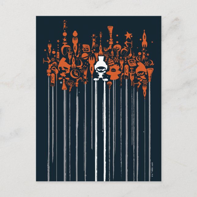 MARVIN THE MARTIAN™ Weapons of Mass Destruction Postcard (Front)