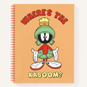 MARVIN THE MARTIAN™ Where's the Kaboom? Notebook