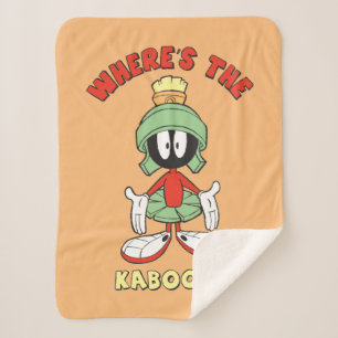 MARVIN THE MARTIAN™ Where's the Kaboom? Sherpa Blanket