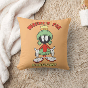MARVIN THE MARTIAN™ Where's the Kaboom? Throw Pillow