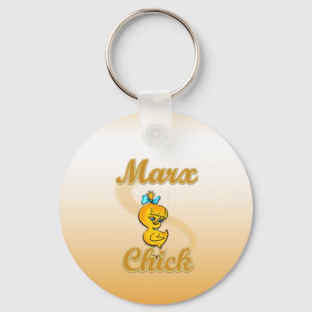 Marx Chick Keychain (Front)