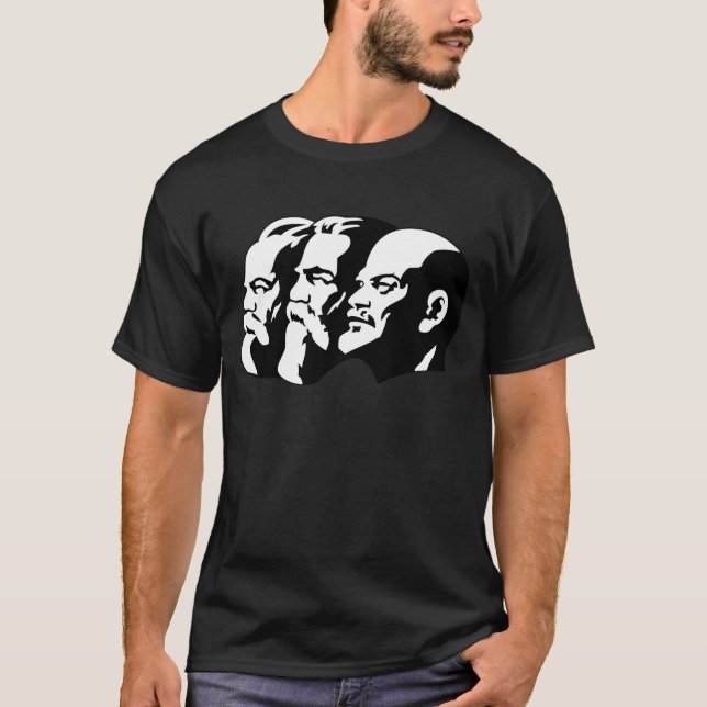 Marx, Engels and Lénin T-Shirt (Front)