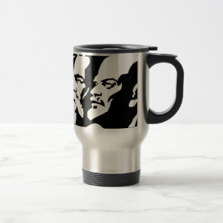 Marx, Engels and Lénin Travel Mug