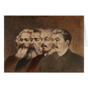 Marx, Engels, Lenin, and Stalin