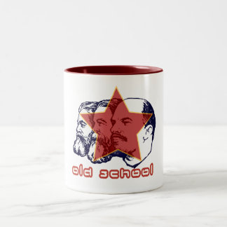 MARX ENGELS LENIN Two-Tone COFFEE MUG