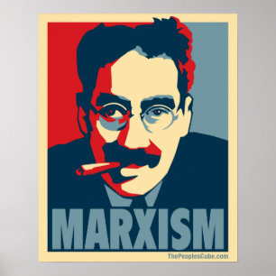 Marxisme : Affiche de parodie d'Obama