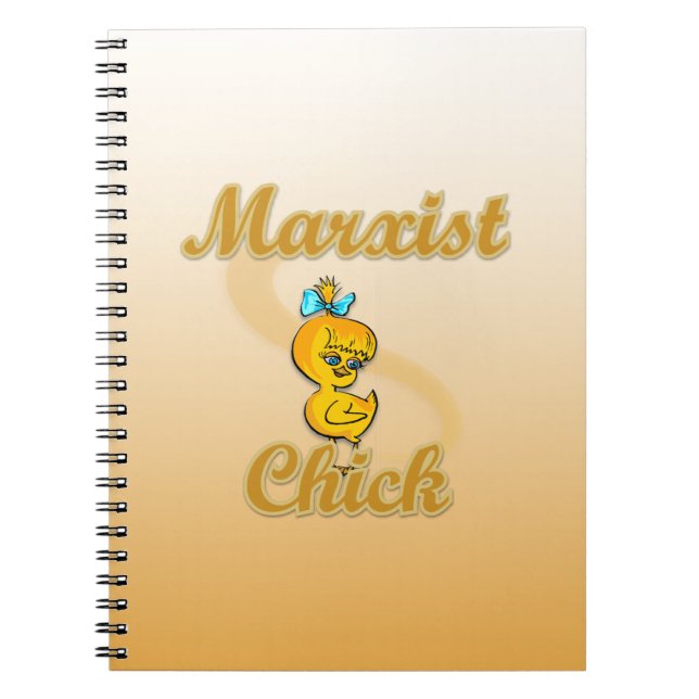 Marxist Chick Notebook (Front)