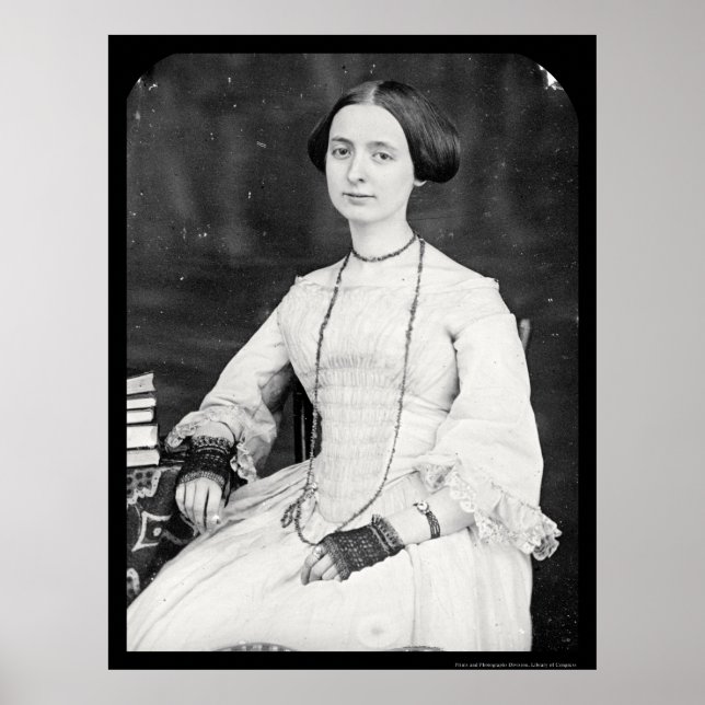 Mary A. Bartlett Daguerreotype 1853 Poster (Front)