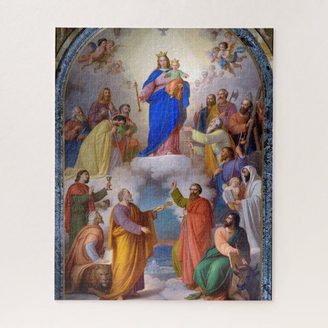 Mary, Aide aux chrétiens Puzzle (Vertical)