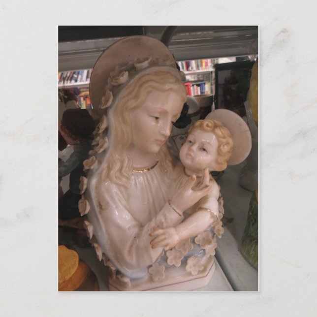 Mary and Christ Child Postcard (Front)
