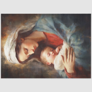 Mary and Jesus  Tissue Paper
