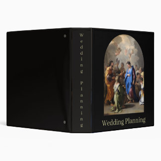 Mary and Joseph Catholic Wedding Planning Journal Binder