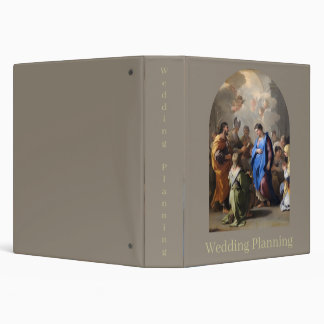 Mary and Joseph Catholic Wedding Planning Journal Binder
