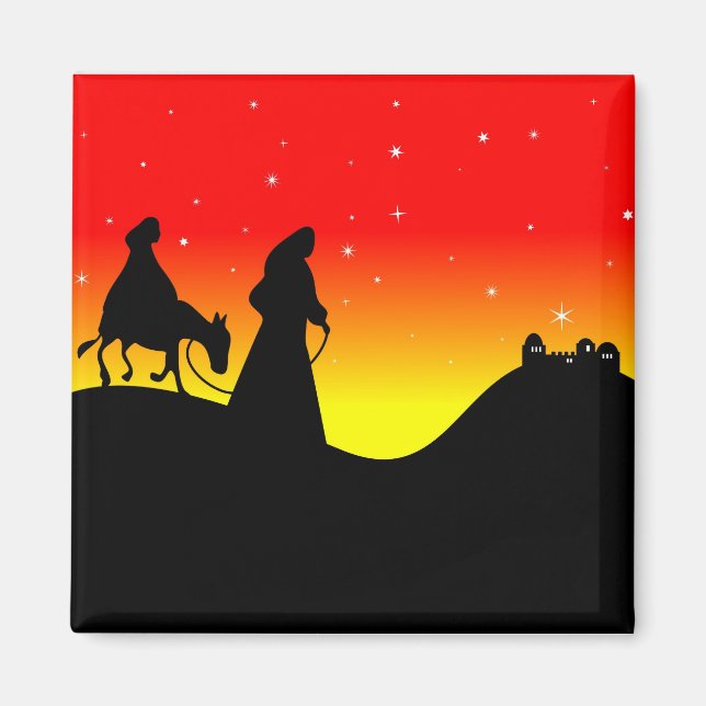 Mary and Joseph Magnet (Front)
