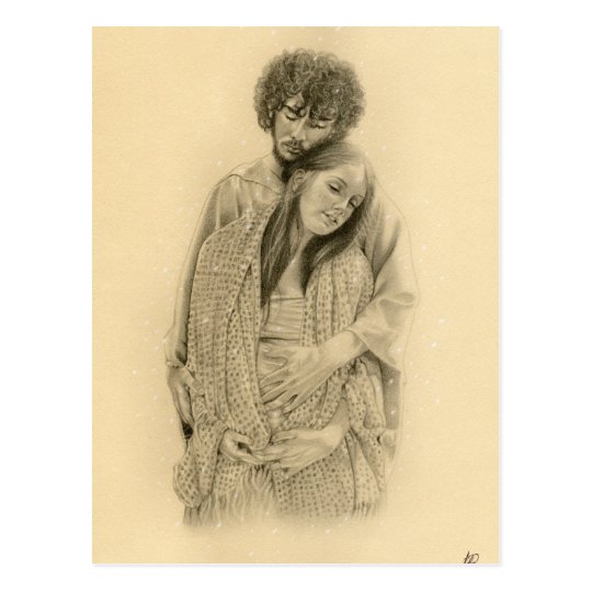 Mary and joseph Postcard