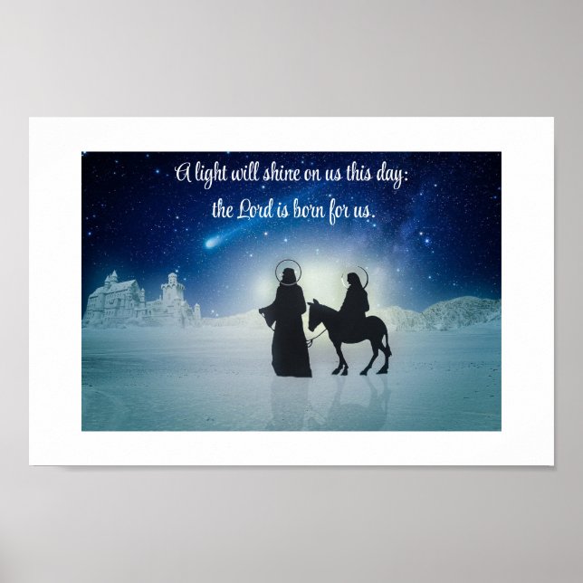 Mary And Joseph's Journey Poster (Matte) (Front)