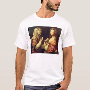 Mary and Martha (oil on panel) T-Shirt