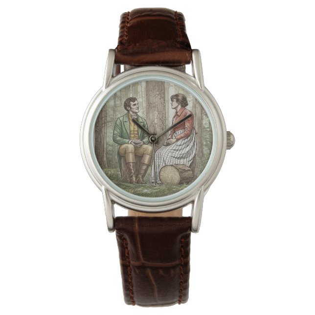 Mary and Tom in "The Other Bennet Sister" Watch (Front)